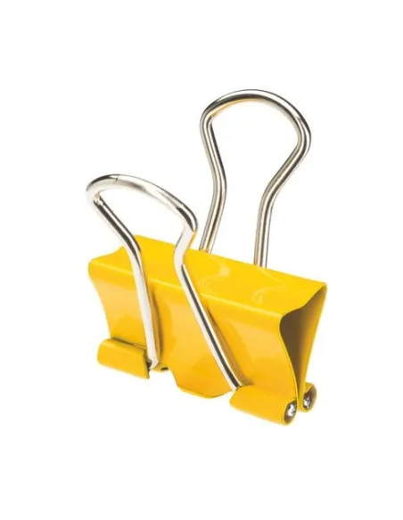 Caja 10 pinzas abatible colores 19mm