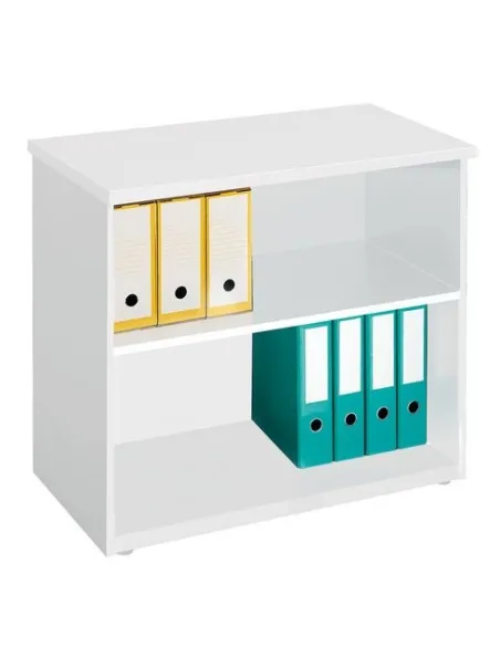Estanteria baja 73x80  armario sin puertas blanca Excellens