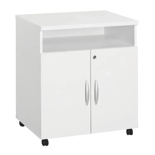 Mueble auxiliar oficina bajo excellens blanco