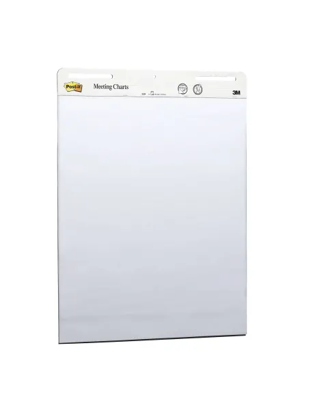 Bloc mural caballete con hojas adhesivas reposicionables Post It
