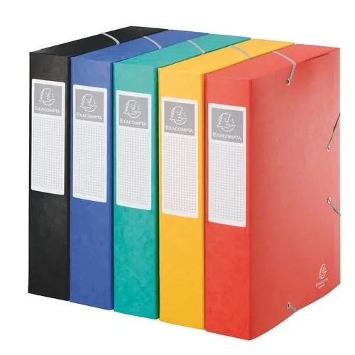 Carpeta proyectos cartulina brillante lomo 6 cm naranja