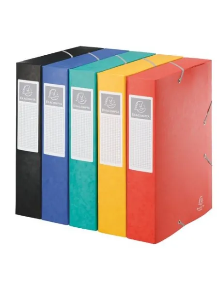 Carpeta proyectos cartulina brillante lomo 6 cm naranja