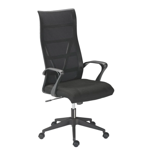 Sillón oficina Optima respaldo malla negro