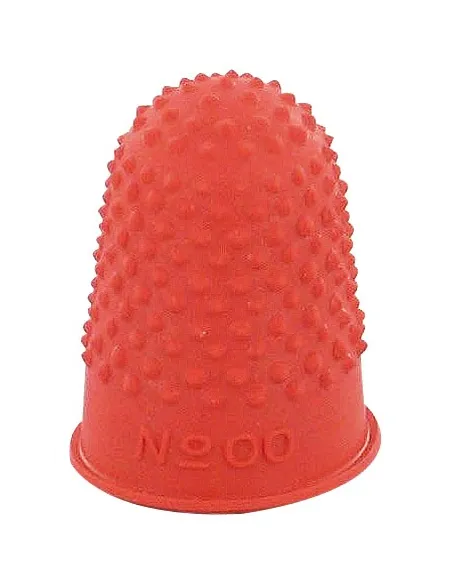 Bolsa 12 dediles 15mm 00 rojo