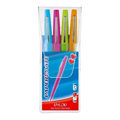 Estuche 4 rotuladores Flair Paper Mate