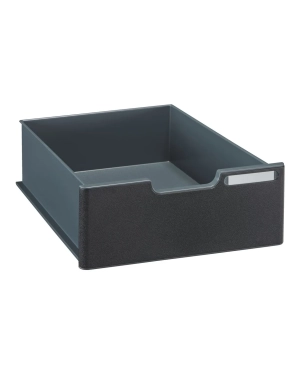 Cajón 10,8 cm para Modulodoc Exacompta negro