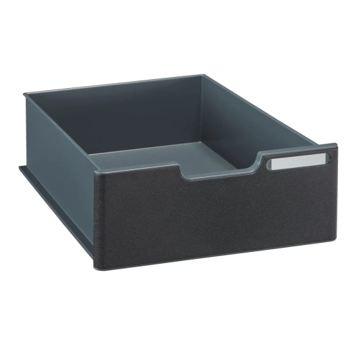 Cajón 10,8 cm para Modulodoc Exacompta negro