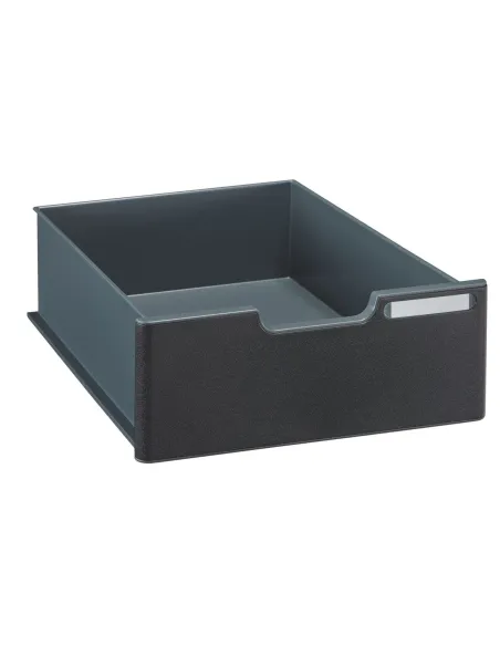 Cajón 10,8 cm para Modulodoc Exacompta negro