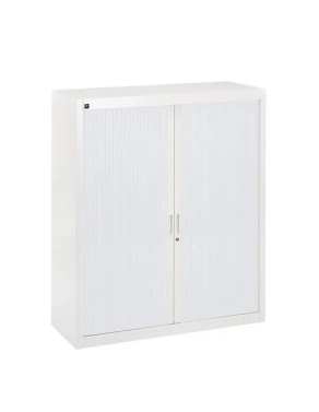 Armario metalico persiana blanco 135x120