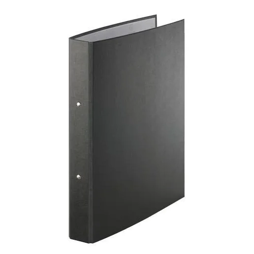 Carpeta 2 Anillas carton Forrado negra