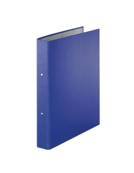 Carpeta 2 Anillas carton Forrado azul