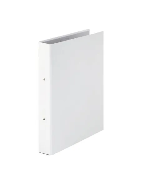 Carpeta 2 Anillas carton Forrado blanca