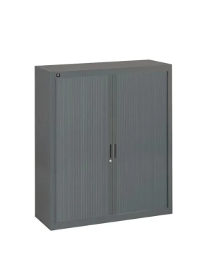 Armario metalico persiana antracita 135x120