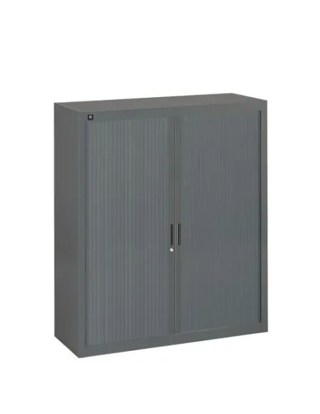 Armario metalico persiana antracita 135x120