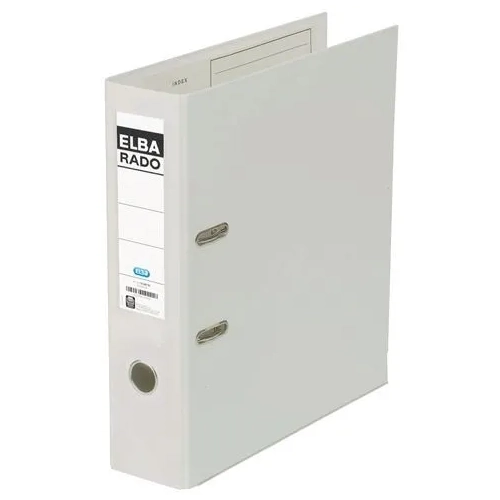 Archivador PVC Elba rado A4 blanco