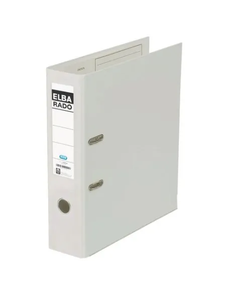 Archivador PVC Elba rado A4 blanco