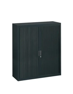 Armario metalico persiana negro 135x120