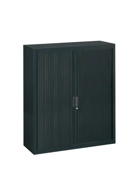 Armario metalico persiana negro 135x120