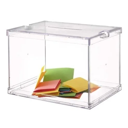 Urna electoral plegable modelo oficial