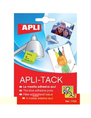 Masilla adhesiva azul apli-tack