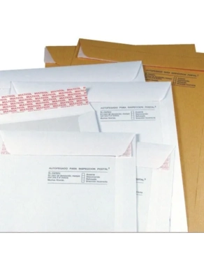 1000 bolsas salario kraft 120x170 63g tira silicona