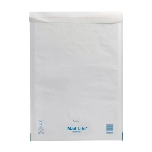 Caja 50 sobres acolchados 300x440 N19 kraf blanco