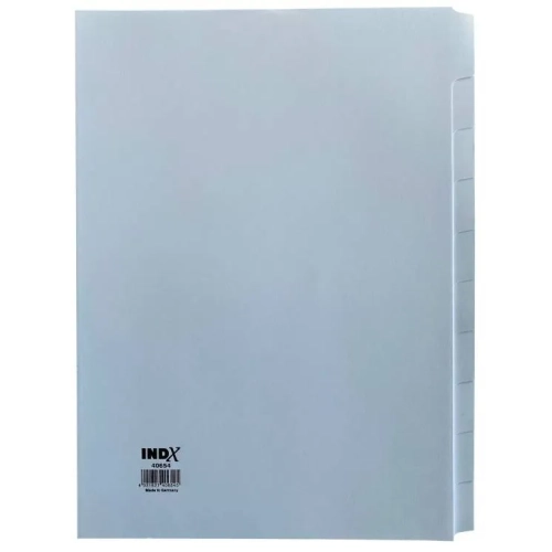 Separadores cartulina blanca A4 10 posiciones