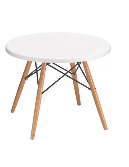 Mesa redonda Orea Blanca