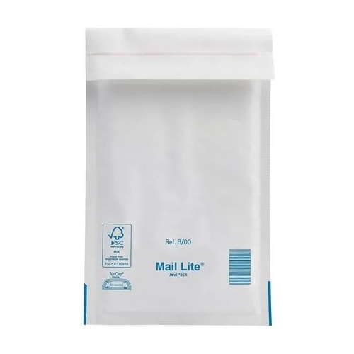 Caja 200 sobres acolchados 140x225 N12 kraf blanco