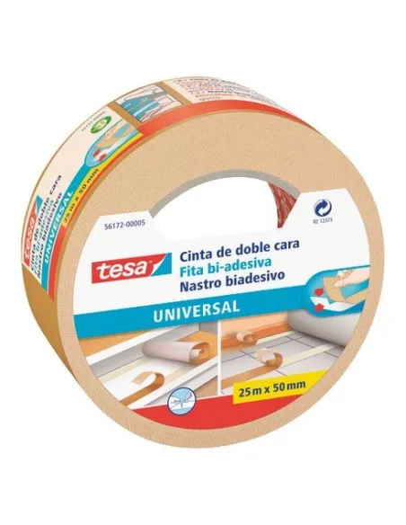 Cinta doble cara 25mx50mm Tesa