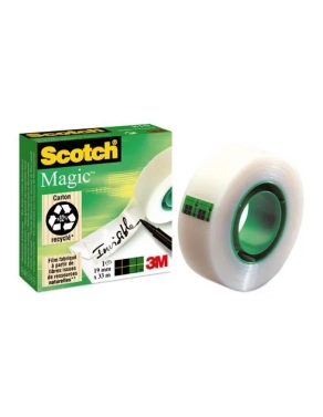 Cinta adhesiva invisible 19 x 33 Scotch Magic 3M