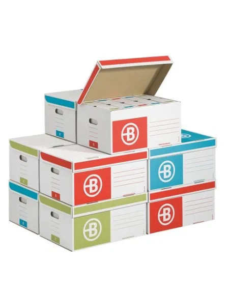 Caja contenedor colores con 60 archivos definitivos
