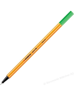 Marcador point 88 Stabilo verde