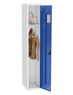 Taquilla metálica industria limpia modulo inicial gris azul