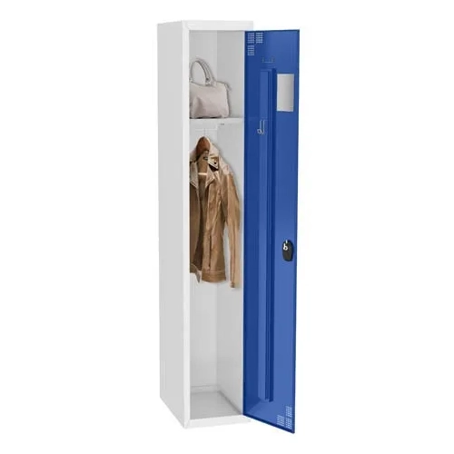 Taquilla metálica industria limpia modulo inicial gris azul