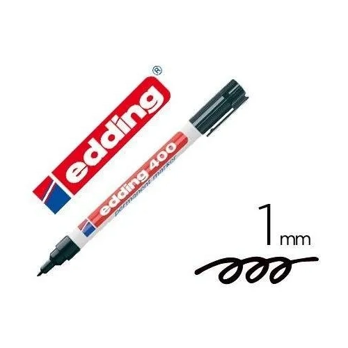 Marcador Edding 400 negro