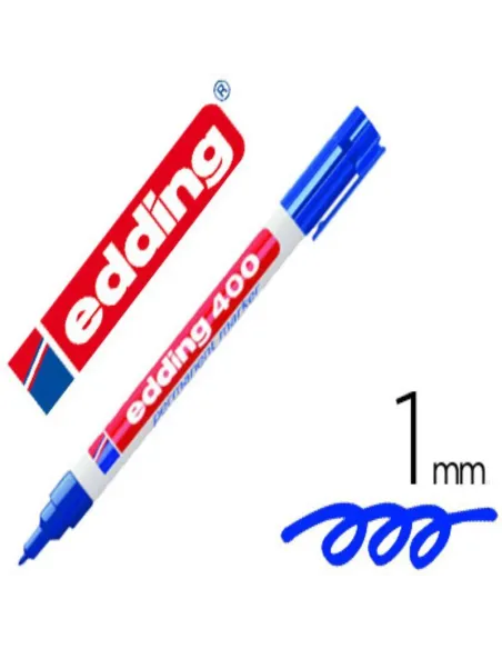 Marcador Edding 400 azul