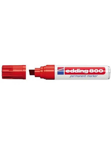 Marcador Edding 800 rojo