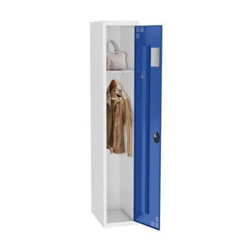 Taquilla metálica adicional industria limpia gris azul