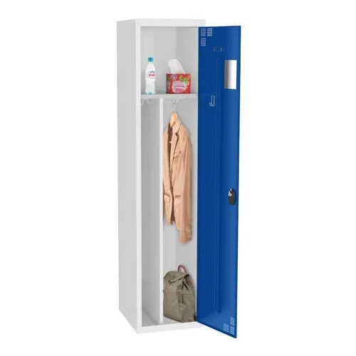 Taquilla metálica industria sucia modulo inicial gris azul