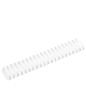 50 canutillos plasticos 51mm blanco