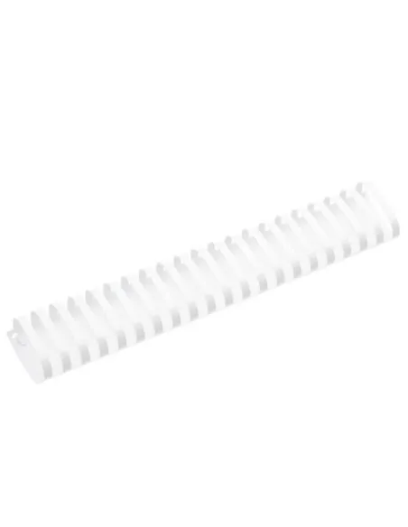 50 canutillos plasticos 51mm blanco