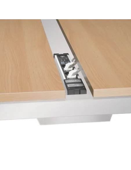 Guia pasacables horizontal Arko blanco