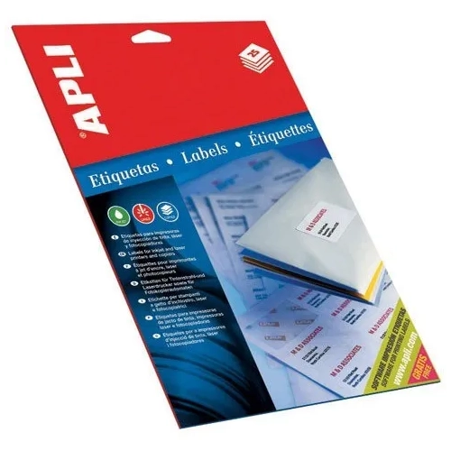 Etiquetas Apli 190x38 para lomo archivador