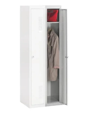 Taquilla vestuario metálica adicional industria limpia gris