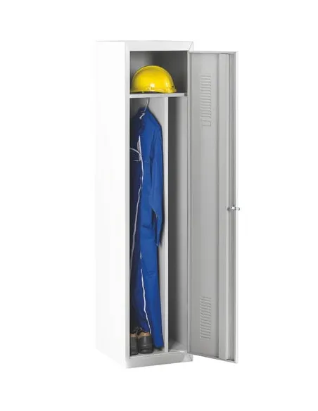 Taquilla vestuario metálica siguiente industria sucia gris