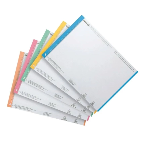 Tiras visores carpetas colgantes visor superior largo