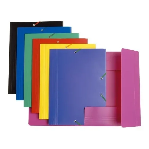 Carpeta p.p. gomas 3 sol A4 amarillo