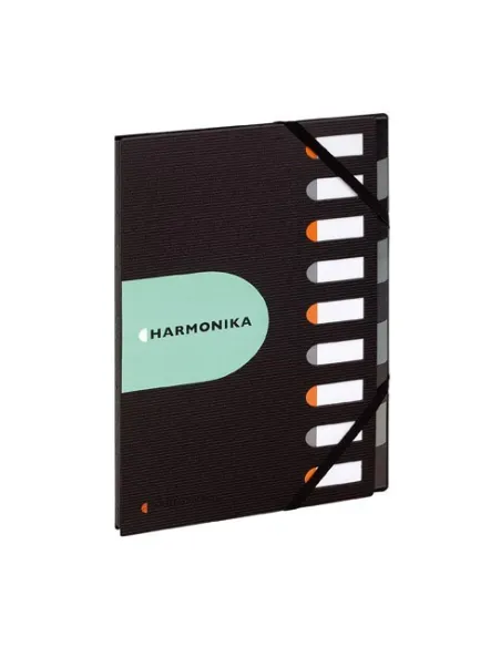 Carpeta clasificadora p.p. recicl. Exactive Harmonika 9 sep.