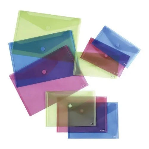 10 dossiers tipo sobre p.p. HFP A5 azul